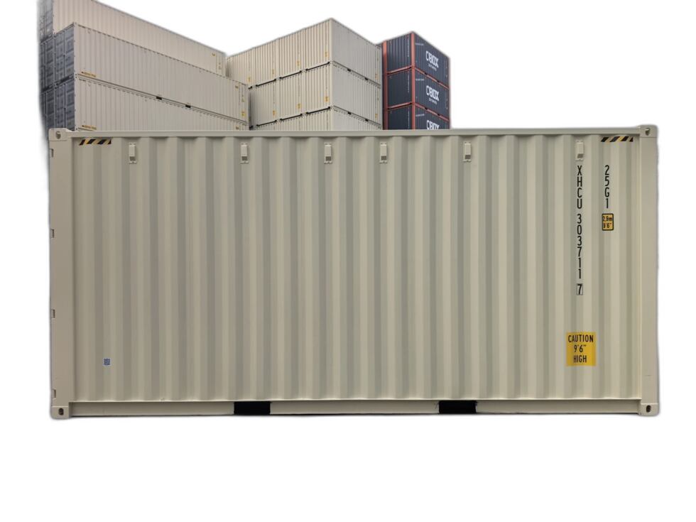 20FT High Cube, Seitenansicht