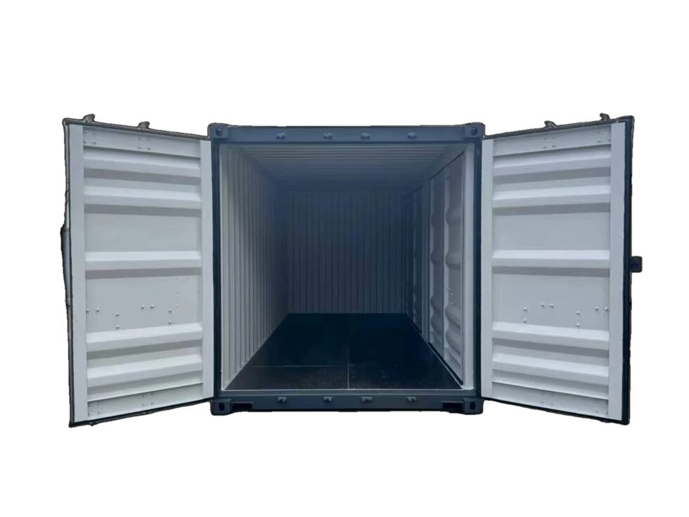 20FT Open-Side, Frontansicht mit geöffneten Türen